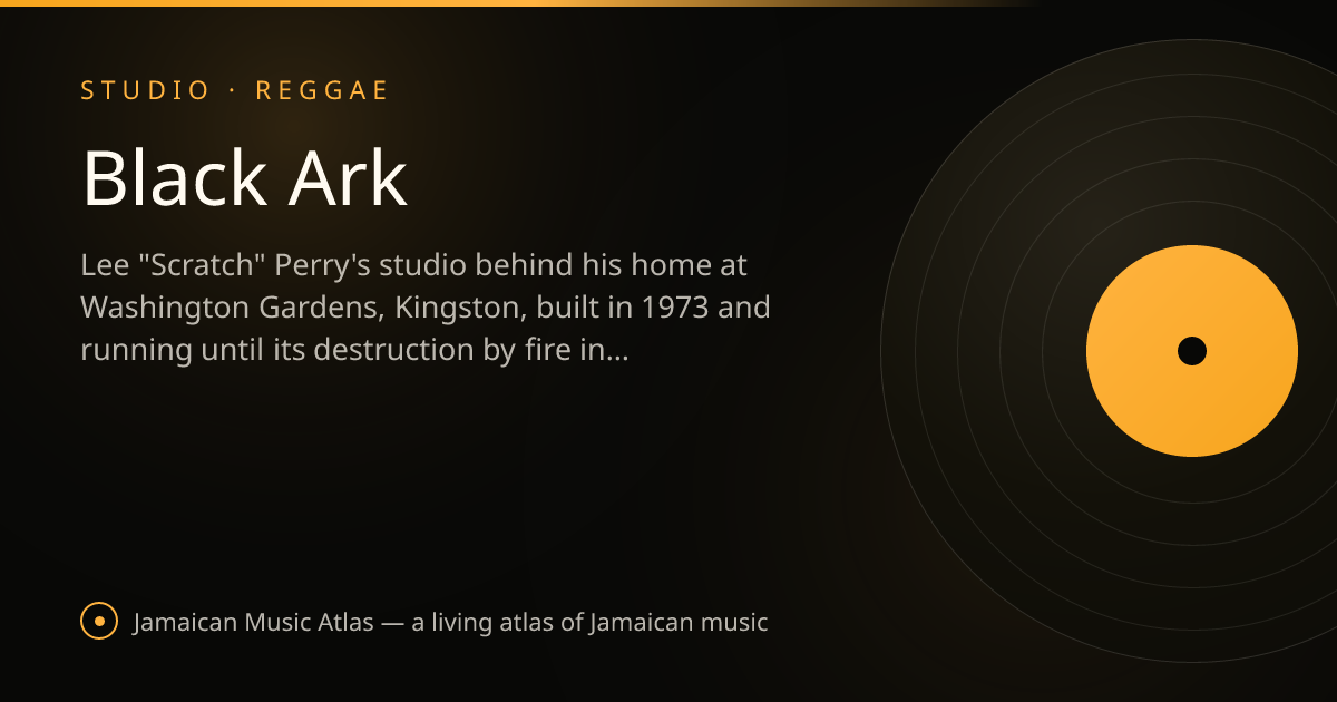 Four Tracks Were Enough for Black Ark