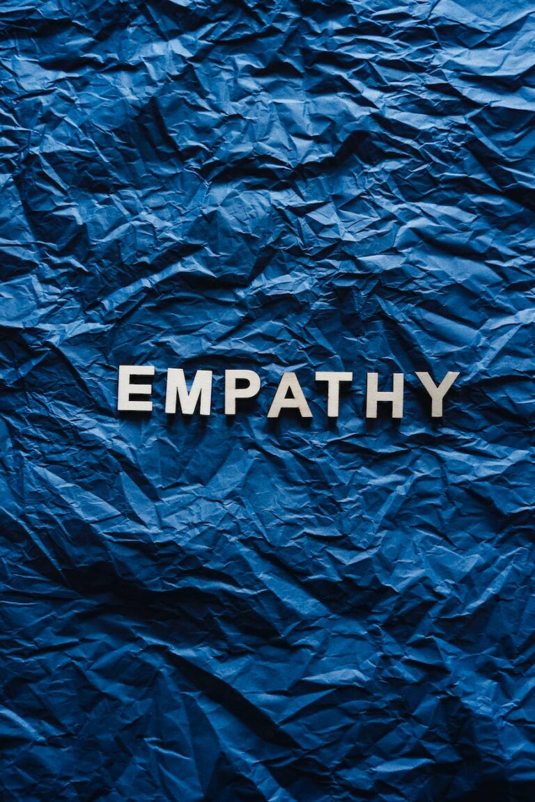word empathy on paper
