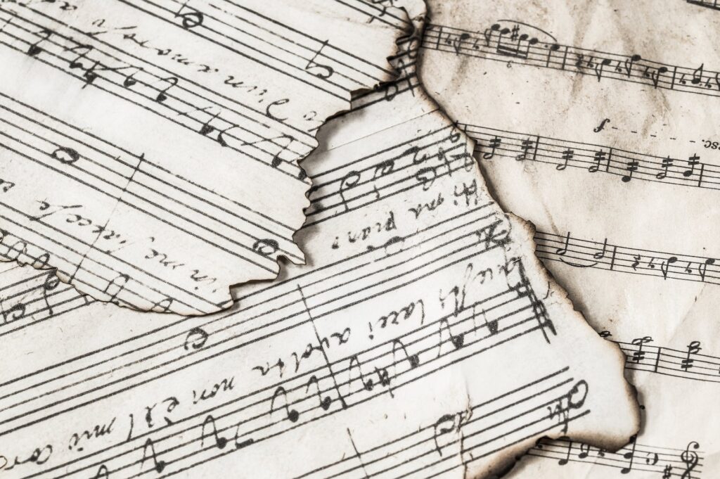 music notes