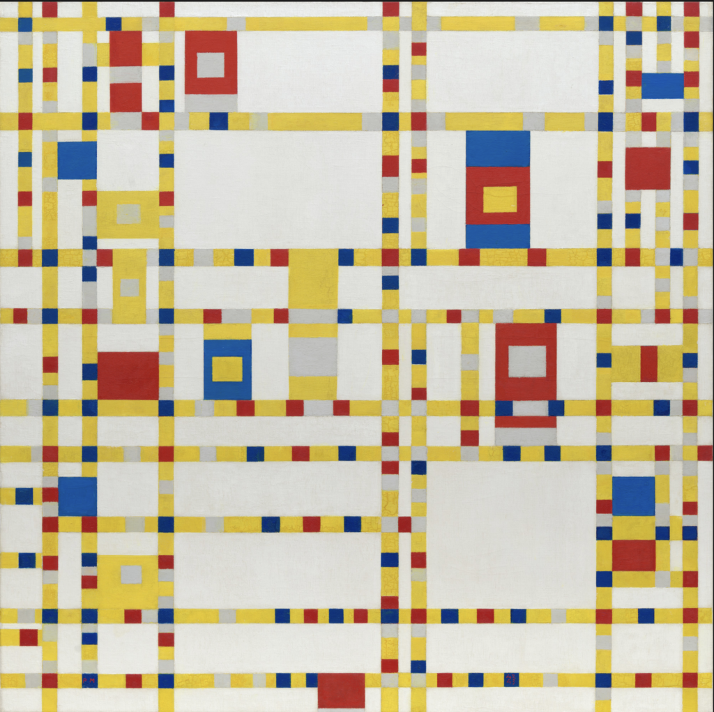 Mondrian, Broadway Boogie Woogie (1942-1943)