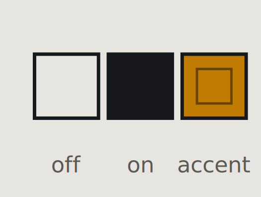 Drum machine tutorial: one tap moves a step from off to on to accent
